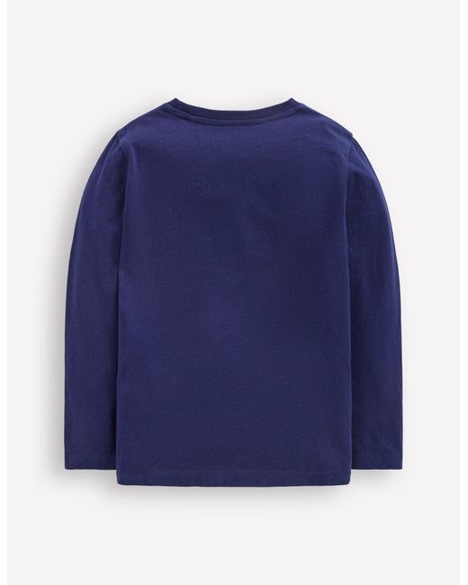 Top À Manches Longues Et Super Surpiqûres-Morse Bleu Médiéval Boden pour homme en coloris Blue