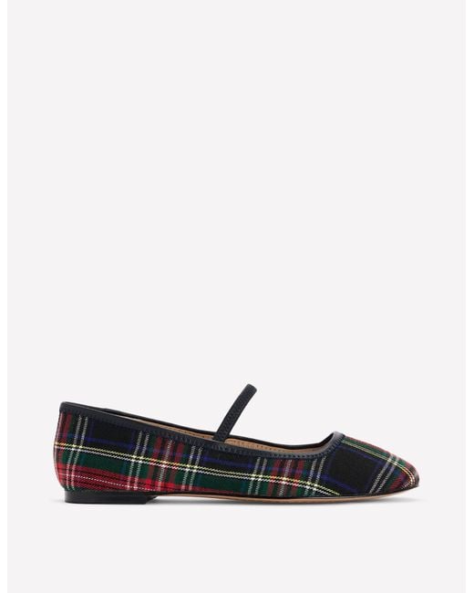 Boden White Thea Mary Jane Ballet Flats