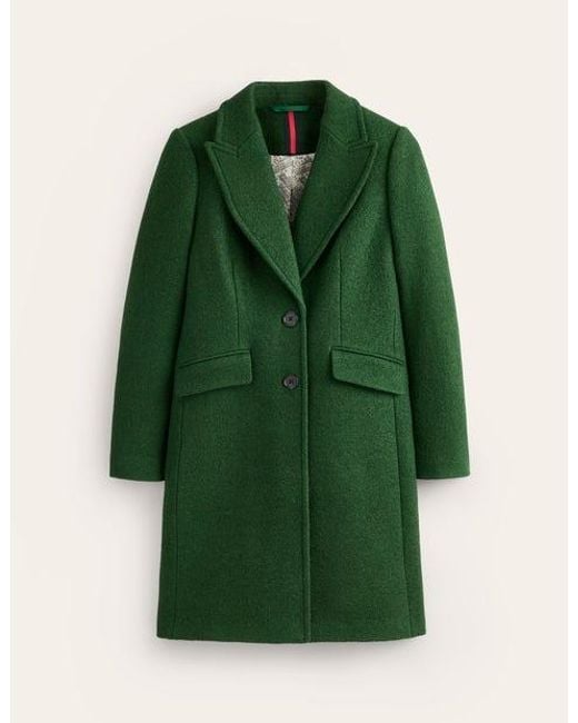 Boden Green Chichester Textured Coat