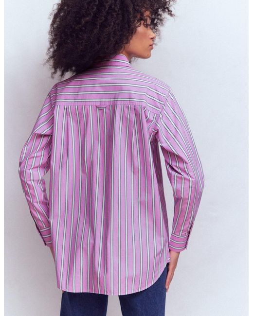 Boden Multicolor Sadie Relaxed Cotton Shirt