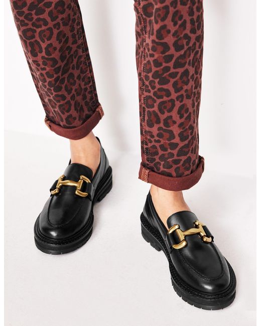Boden Iris Chunky Snaffle Loafersblack