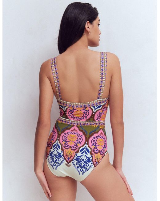 Boden Green Clean Sweetheart Swimsuit