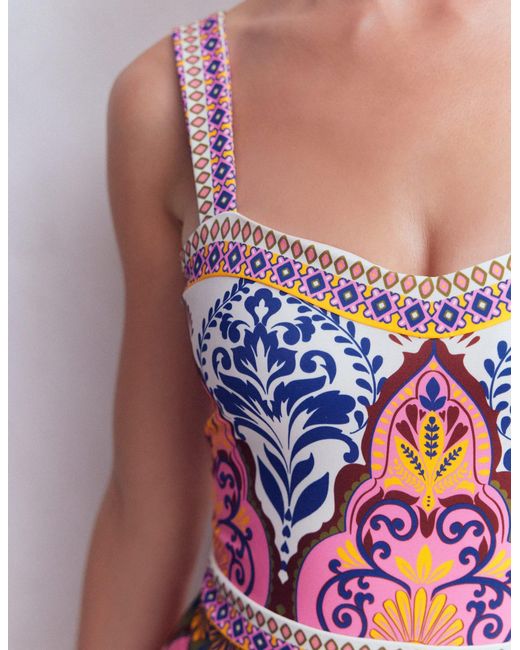 Boden Green Clean Sweetheart Swimsuit