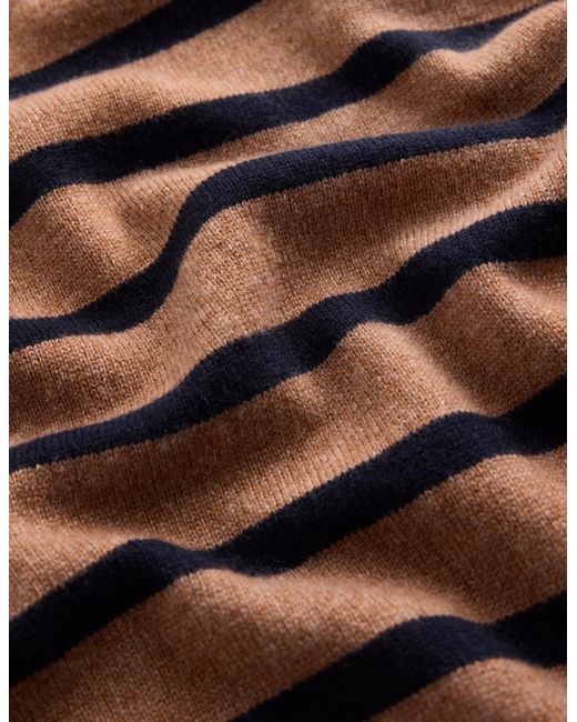 Boden Brown Elsie Cashmere Crew Jumper