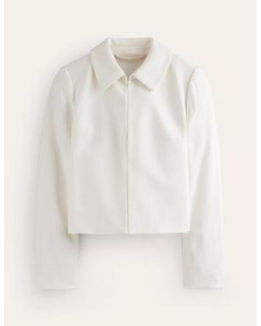 Boden White Occasion Jacket