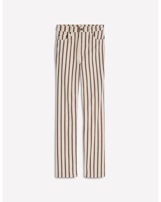 Boden Pink High Rise Straight Jeans