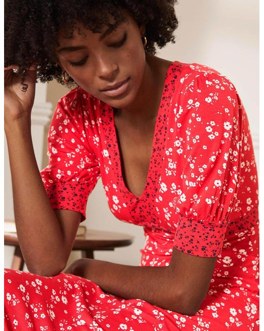 boden ava jersey midi dress