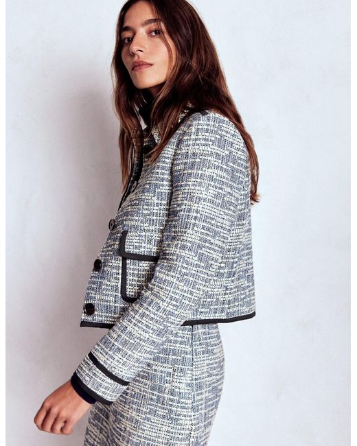 Boden Gray Lisburn Patch Pocket Jacket