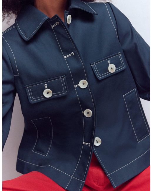 Boden Blue Gloucester Mac