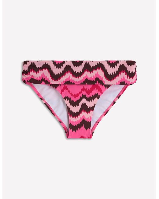 Boden Pink Classic Fold Bikini Bottoms