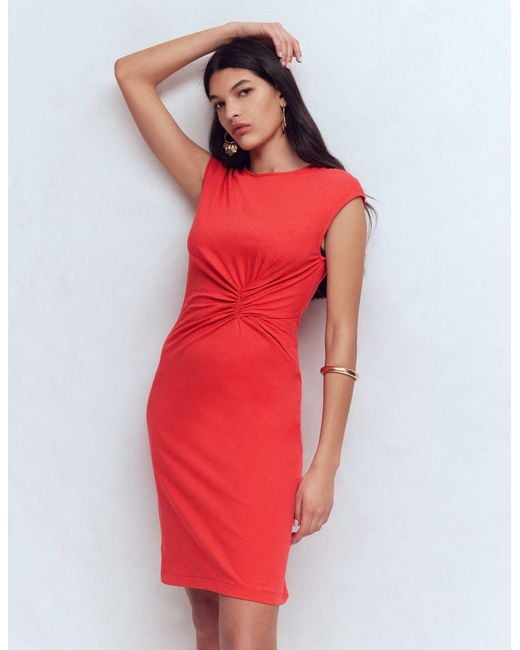 Boden Red Delilah Twist Short Dress