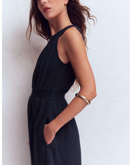 Boden Blue Daphne Double Cloth Dress