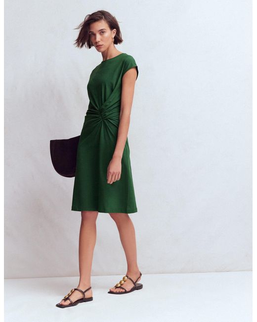 Boden Green Delilah Twist Short Dress
