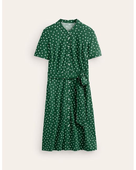 Robe-chemise julia à manches courtes Boden en coloris Green