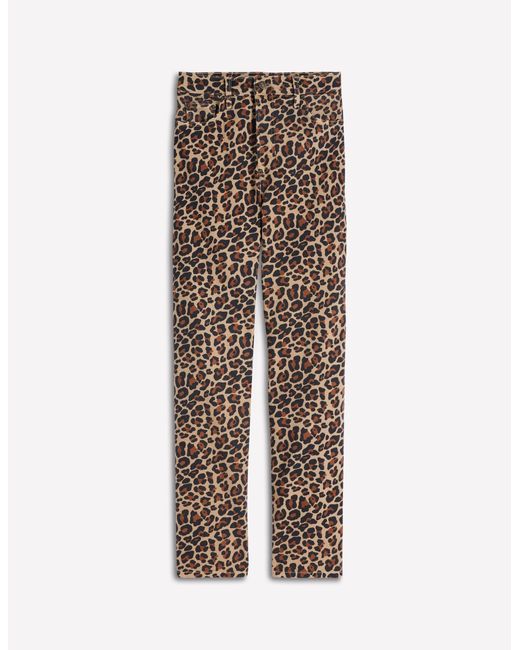 Boden Blue High Rise Straight Jeans