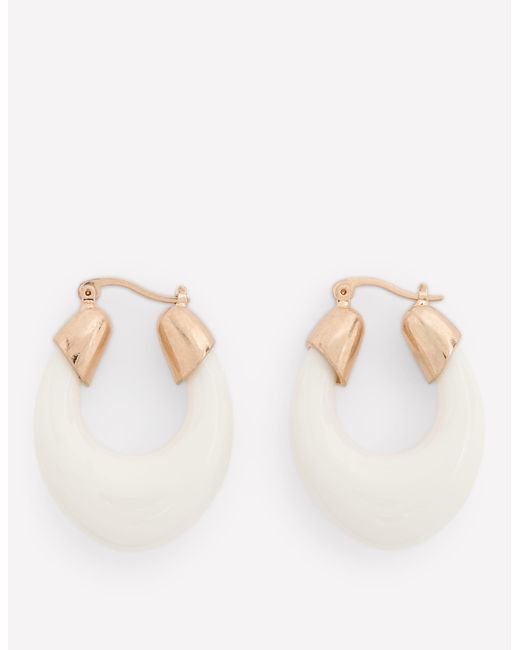 Boden Blue Curved Resin Hoops