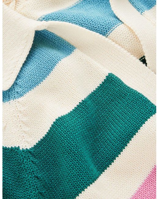 Boden Gray Lucy Cotton Henley Jumper