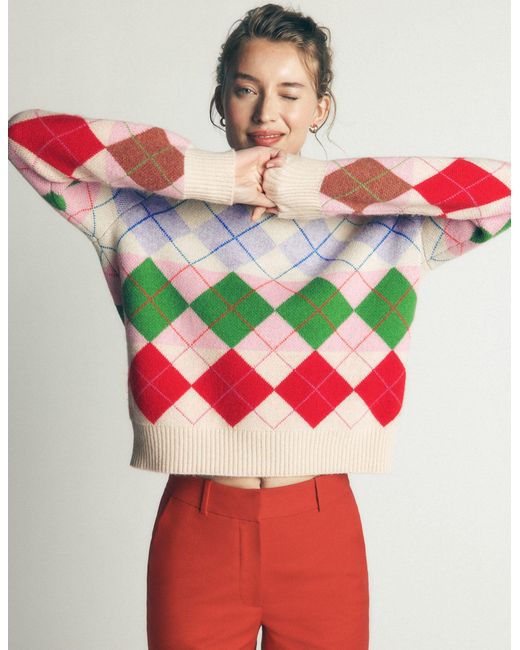 Boden Multicolor Ariadne Alpaca Blend Jumper