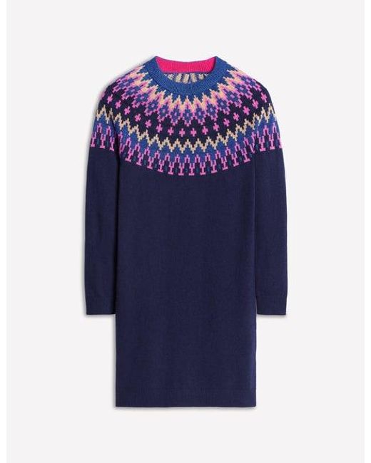 Boden fair isle dress hotsell