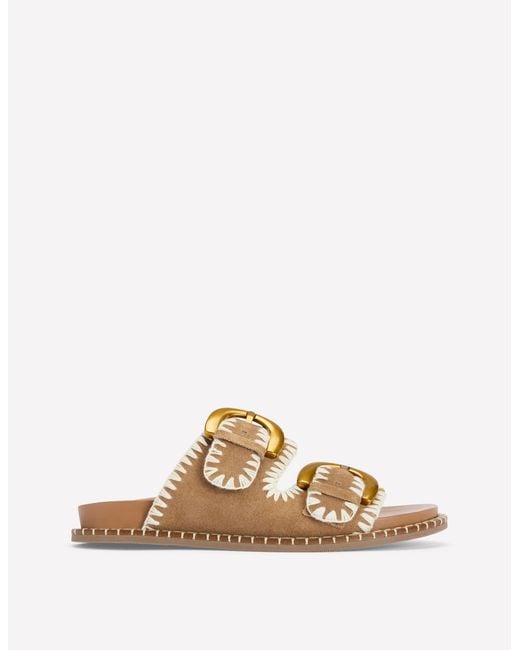 Boden Brown Alberta Footbed Sandals