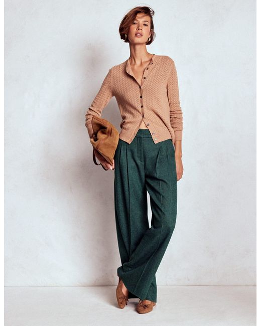 Boden Multicolor Kensington Wool Trousers