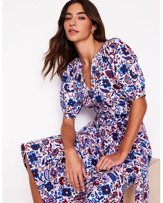 white spotty midi dress Rebecca Vallance | Maisie Midi Polka Dot Dress