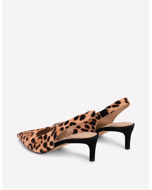 Boden Pink Hope Pointed Slingback Heels