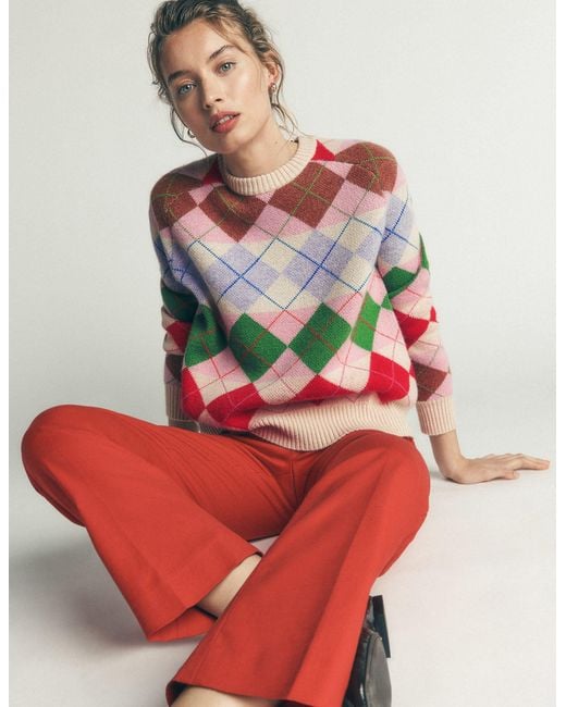 Boden Multicolor Ariadne Alpaca Blend Jumper