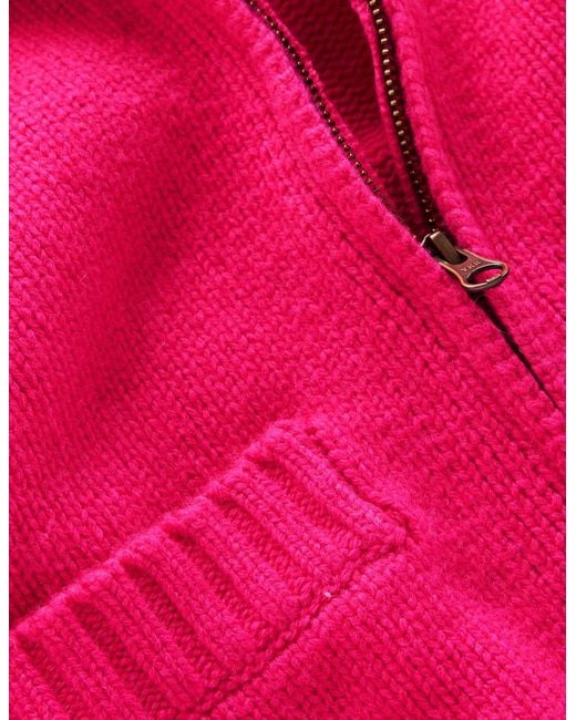 Boden Pink Maya Zip-Up Jacket