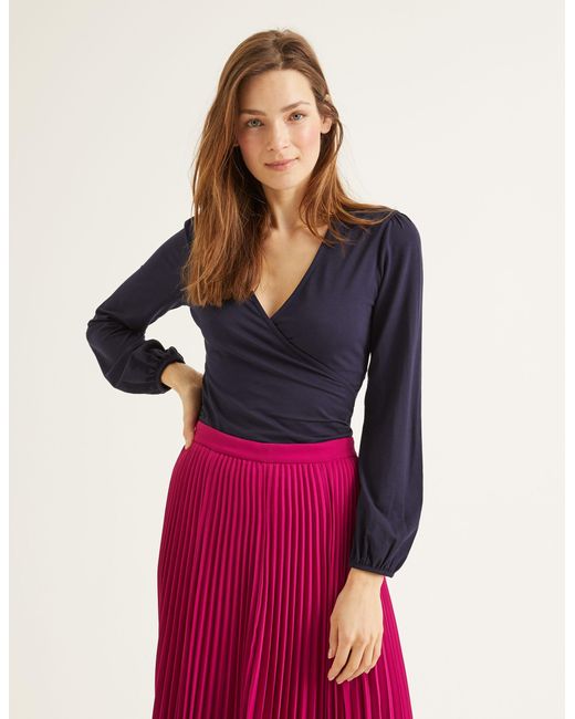 Don T Miss Out On These Deals On Elodie Jersey Wrap Top Conker