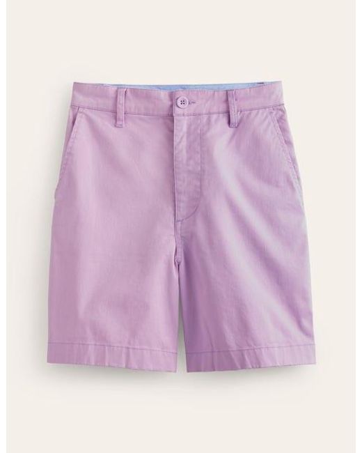 Boden Purple Barnsbury Chino Shorts