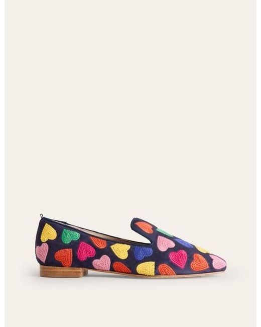 Boden Multicolor Slipper Cut Loafer