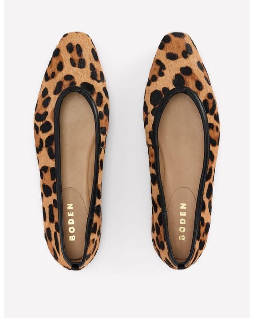 Boden White Nadia Chisel Toe Flats