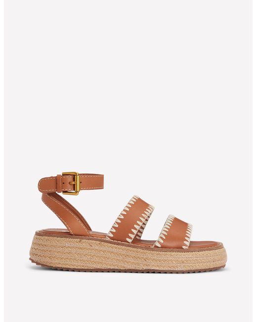 Boden Pink Chunky Flatform Sandals