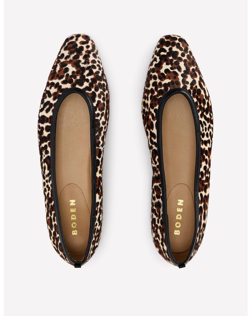 Boden White Nadia Chisel Toe Flats