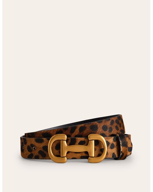 Boden Brown Studded Classic Belttan