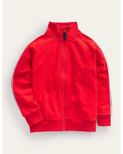 Boden Red Track Jacket Baby