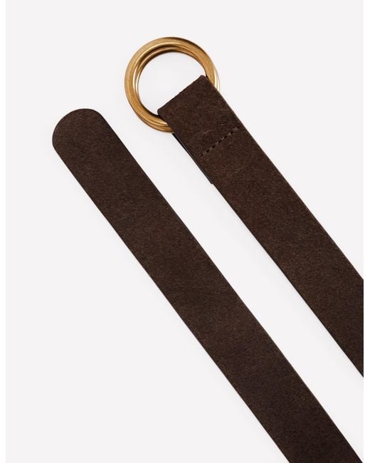 Boden Brown Double Ring Belt