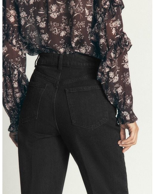 Boden Black Tapered Leg Jeans