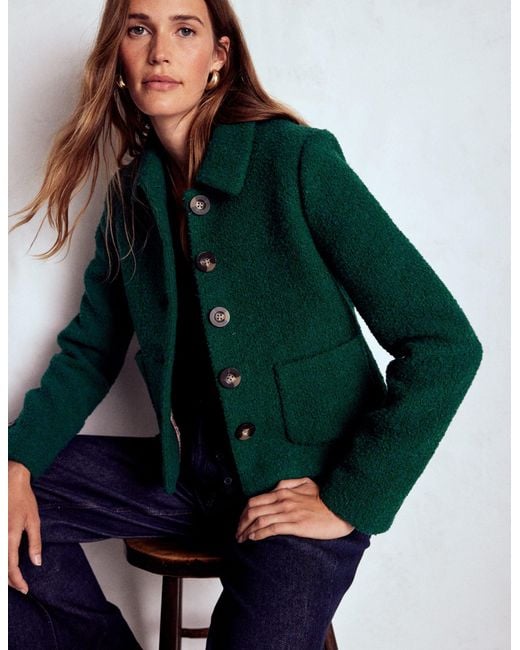 Boden Green Knightsbridge Wool Jacket