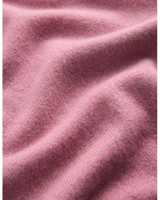 Boden Pink Elsie Cashmere Crew Jumper