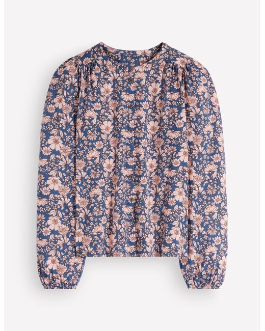 Boden Blue Ara Jersey Shirt