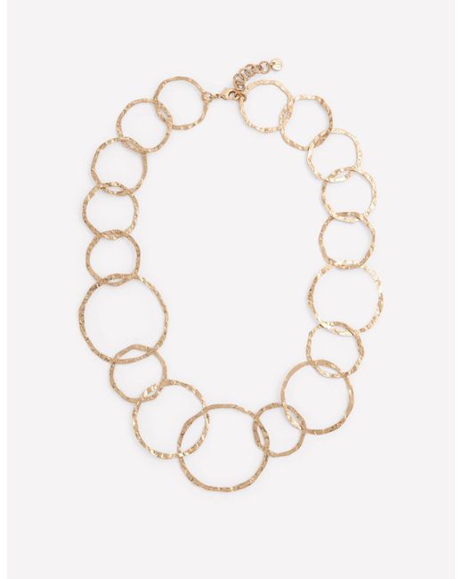 Boden Multicolor Statement Circle Necklace