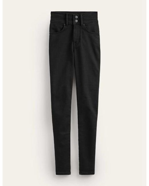 Boden Black Mid-rise Skinny Jeans