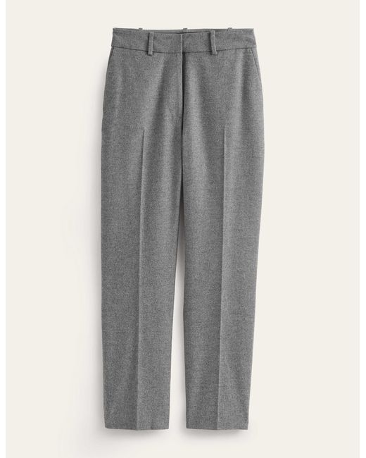 Pantalon kew en laine Boden en coloris Gray