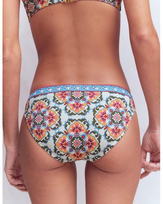 Boden Orange Classic Bikini Bottoms