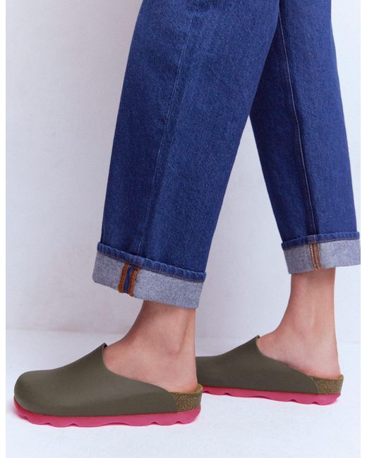 Boden Multicolor Lyla Colour Block Clogs