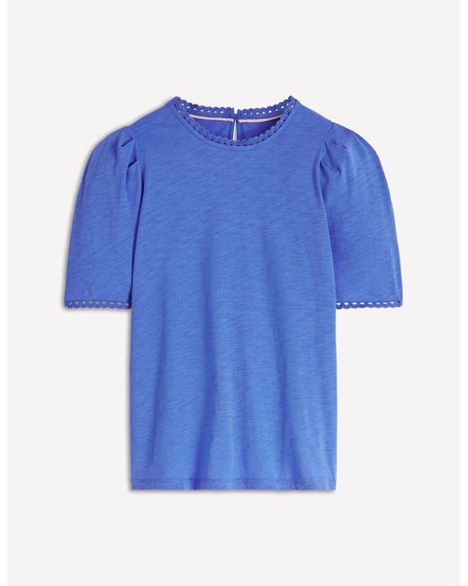 Boden Blue Ali Trim T-Shirt