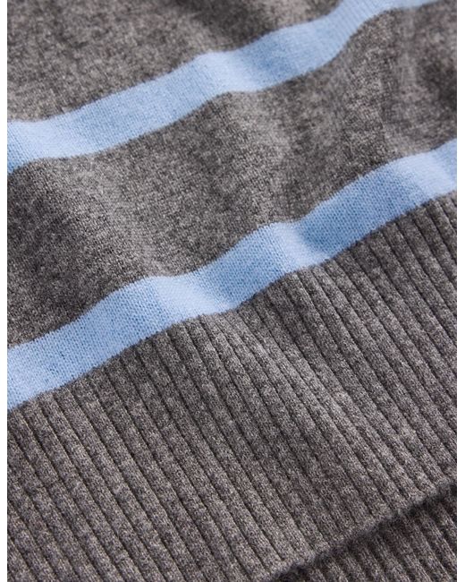 Boden Blue Fay Cashmere Crew Neck Sweater