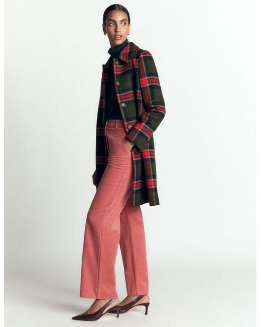 Boden Brown Aylesford Wool Coat